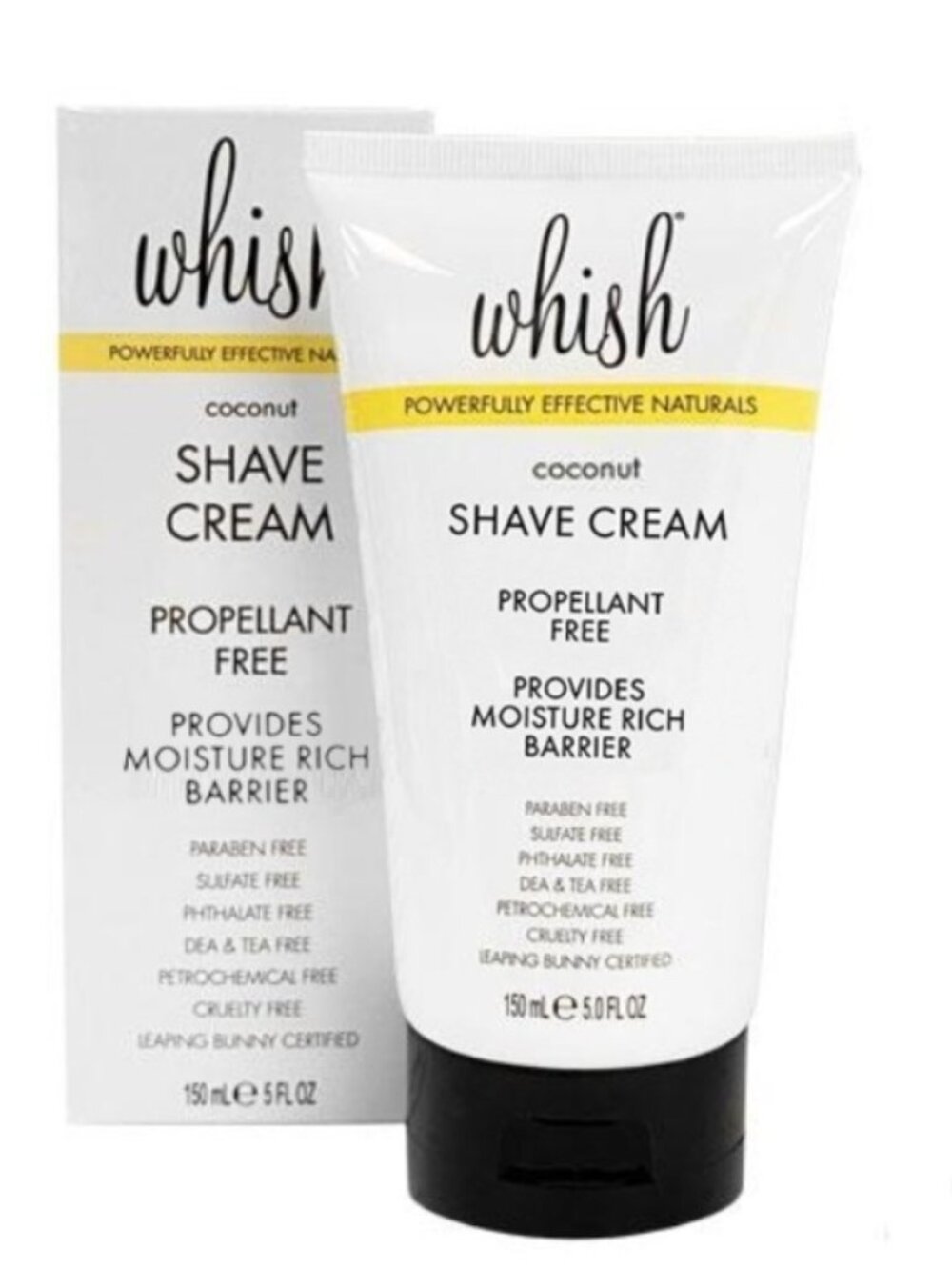 WHISH coconut shave cream new